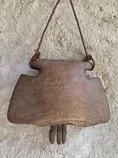 GORGEOUS NAGA WOODEN COWBELL - INDIA