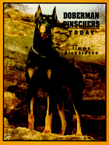 Doberman pinschers today - pinschers,