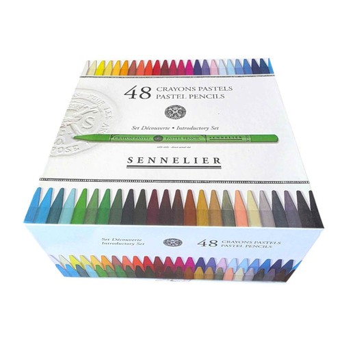 Boite crayons pastel - 48,