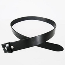 CEINTURE CUIR MOTARD NOIR PRESSION XL 150 CMS