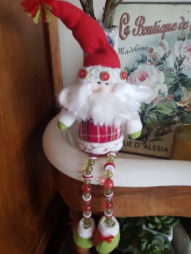 Père noël deco perles - deco,