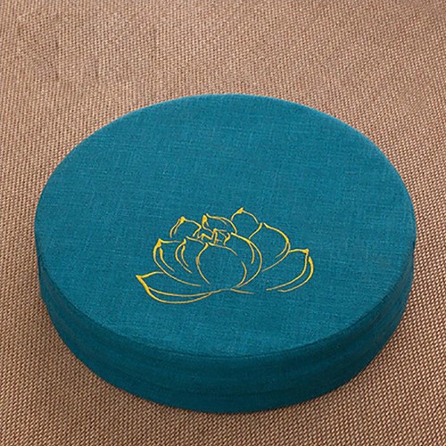 Coussin méditation rond en - méditation,
