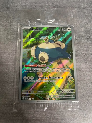 Carte pokémon promo ronflex - pokémon,