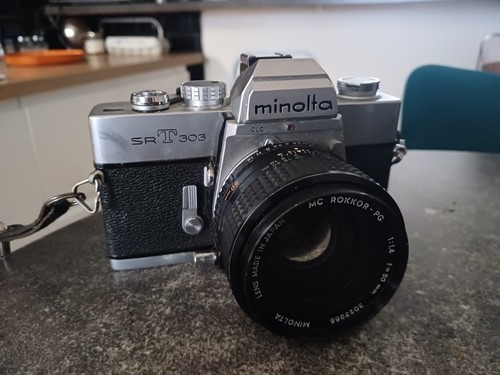 Minolta srt 303 slr - srt,