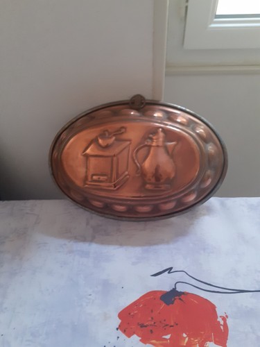 Ancien moule cuivre - ancien, pour
