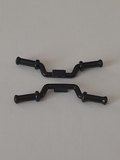 Playmobil lot de 2 guidons pour moto quad cross routière police ambulance