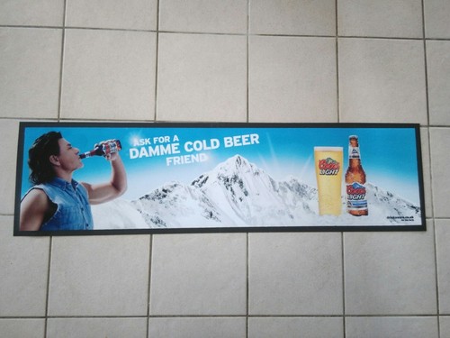 Grand tapis bar - coors, ligth