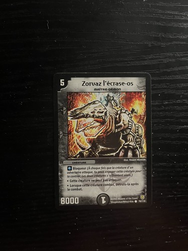Carte duel master zorvaz - carte,