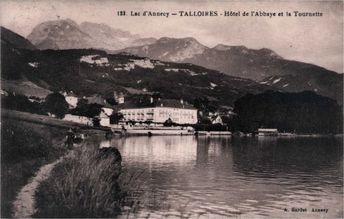 Cpa talloires lac - talloires,