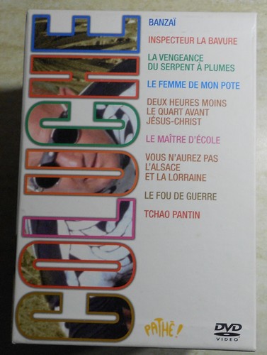 Coffret dvd coluche banzai - coffret, 9