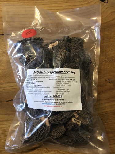 Morilles séchées speciale - morilles,