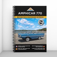 AMPHICAR 770 : Cahier de Restauration & d'Entretien - Port offert !