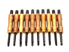 USA MADE 10 Piece 1/4" Wedgelok Cylindrical Clecos 0-1" Grip ............(1-4-1)