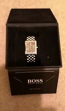 Hugo Boss Metropolis mens swiss black dial designer 1100 suit wrist watch. 
