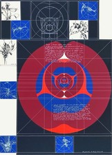 Ronald ABRAM La pomme, le temps d'une vie 1971 sérigraphie