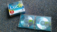 5 Minidisc TDK Lucir Série 1 MD 74 / 80 min