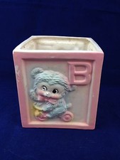 VINTAGE BABY BLOCK MUSIC BOX