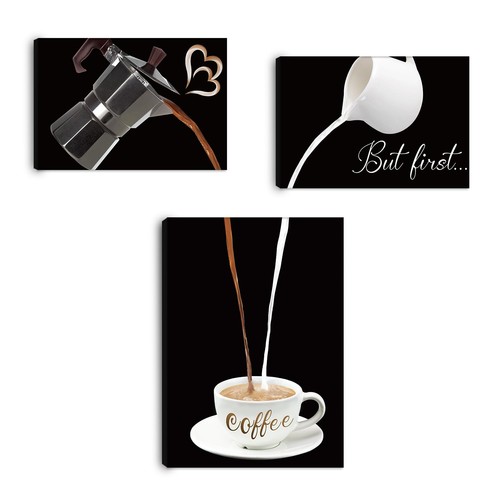 Tableau sur toile motif café