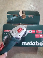 metabo 5" angle grinder cordless brushless tool only