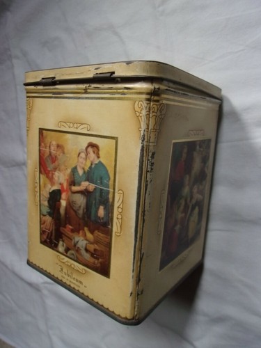 Boite fer ancienne faignard - boite,