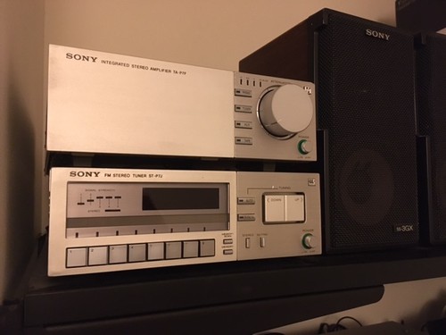 Ampli tuner sony precise - ampli,