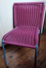 Chaise enfant Scoubidou métal