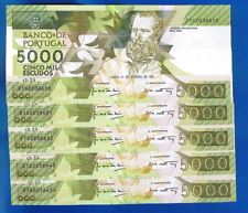 PORTUGAL BANKNOTEN 5000