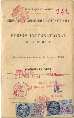 Permis international - , de