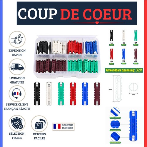 Fusibles torpille 8a 10a - torpille,