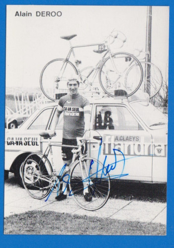 Cyclisme carte cycliste alain - cyclisme,