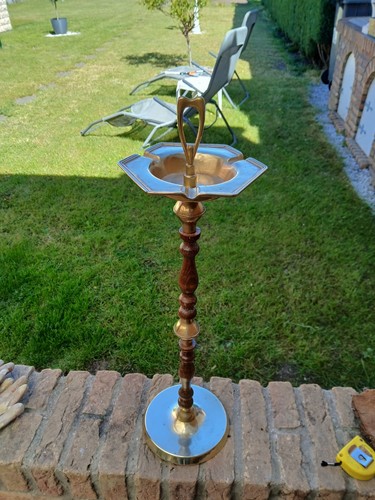 Cendrier sur pied vintage - , en