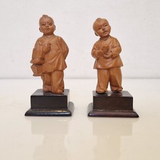 Chine - 2 figurines d'enfants
