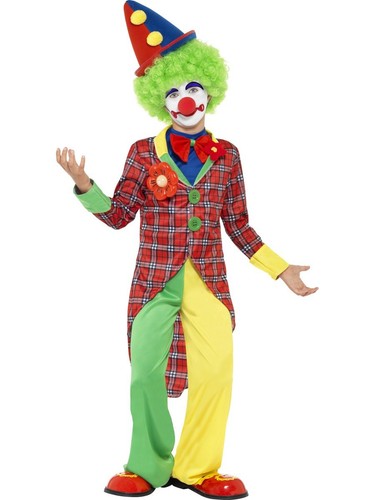 Smiffys clown costume red - smiffys, costume,
