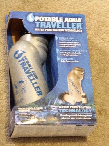 Travel water purifier - purifier, bottle