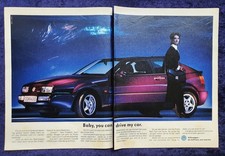 VW Corrado VR6, original advertising from 1993, double-sided!!