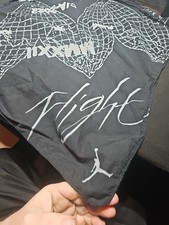 Nike Jordan Printed Bandana Adult Unisex Flight Of Noir/Sail Grail Paris