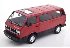 Minicar 1/18 VW Bus T3 Multivan Magnum 1987 (Red Metallic) [KKDC180991]