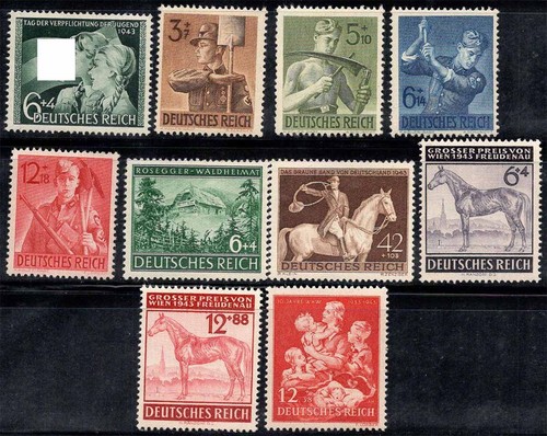 Empire allemand 1943 - , **