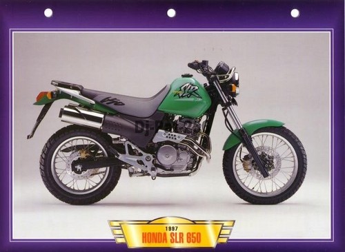 Fiche moto honda - moto, slr