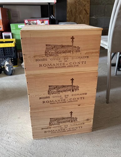Caisses vin bois du - caisses, en