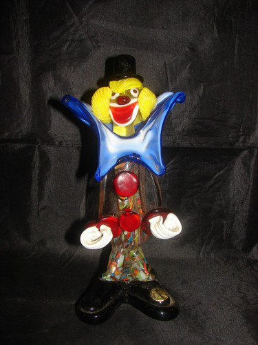 Murano clown verre 5 - murano, 19.5