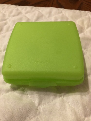 Tupperware neon green sandwich - green,