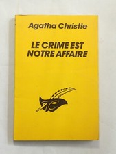Vintage French Book "LE CRIME EST NOTRE AFFAIRE" By Agatha Christie 1972
