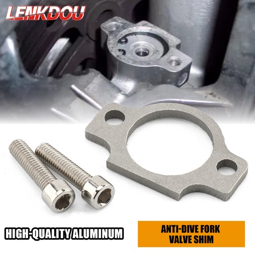 Anti dive fork - anti-dive, valve