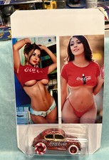 Hot Wheels Vw Beetle Coca Cola  It’s A Custom Real Riders