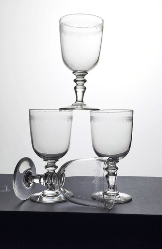 Baccarat 4 verres - , cristal
