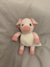 Peluche doudou cochon DMC