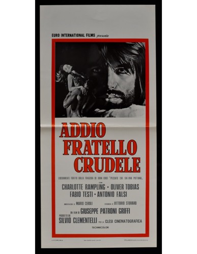 Affiche addio fratello crudele - addio,
