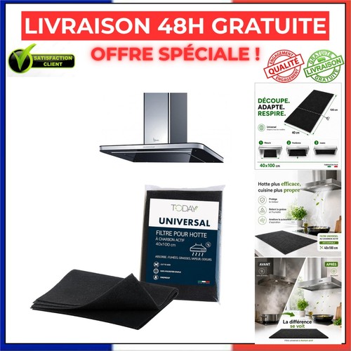 Filtre hotte charbon actif