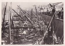 Postcard 10x15cm postcard BOULOGNE-SUR-MER motor boats fishing written